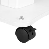 Salon Trolley Cart with Tray - White
